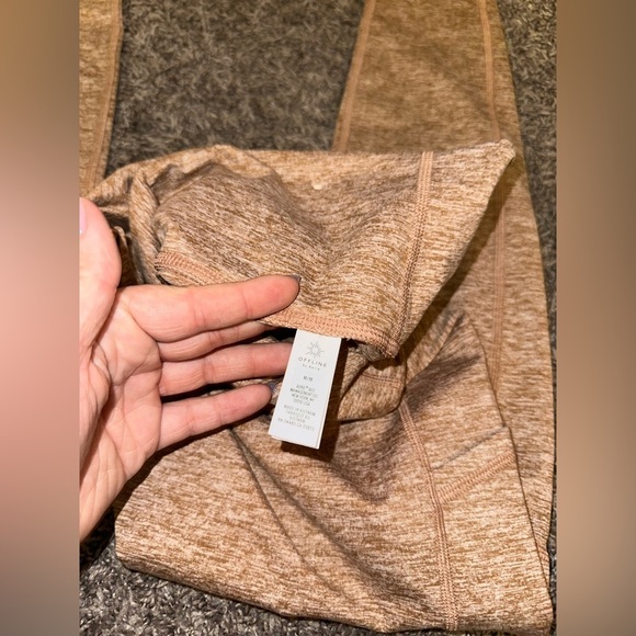 Women’s Aerie Offline Fold Over Flare Leggings Size Medium - Picture 9 of 9